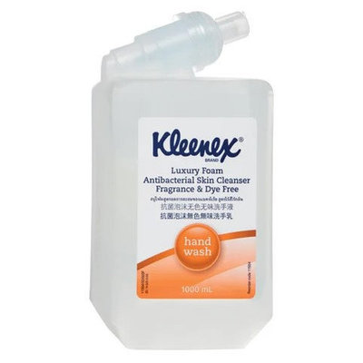 KLEENEX LUXURY ANTIBACTERIAL FOAM SOAP